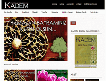 Tablet Screenshot of kadem.org